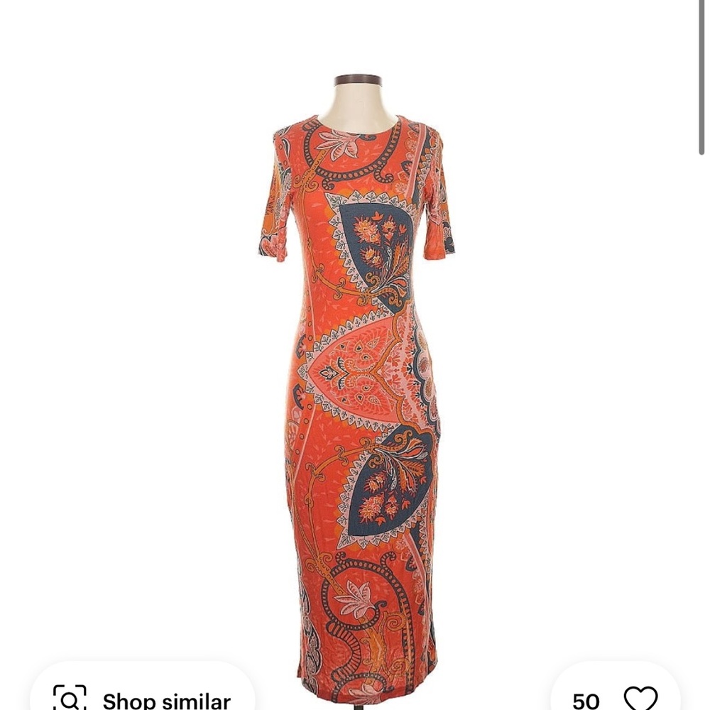 Farm Rio paisley dress